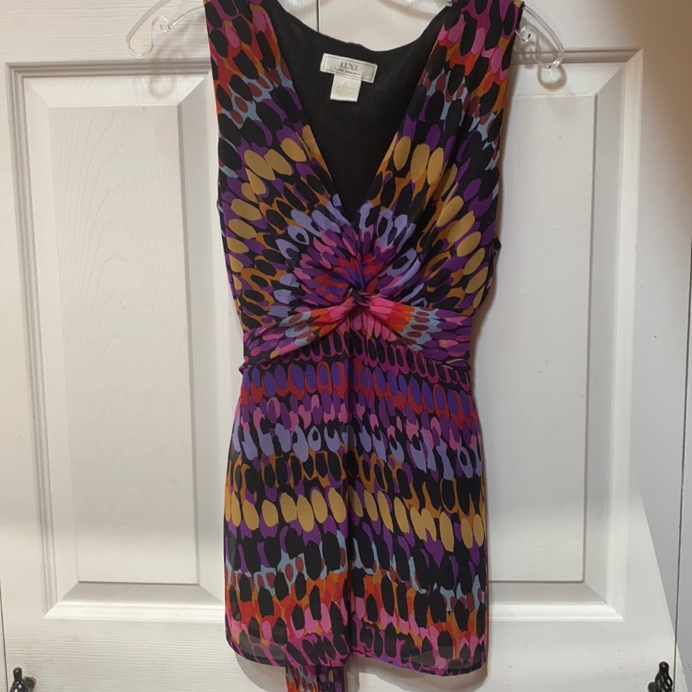Rainbow Wrap Top